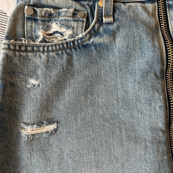 Rag & Bone denim skirt size 26 - Picture 4 of 4